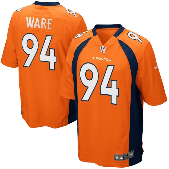 Demarcus Ware Denver Broncos Game Jersey - Orange Nfl - Cocomos