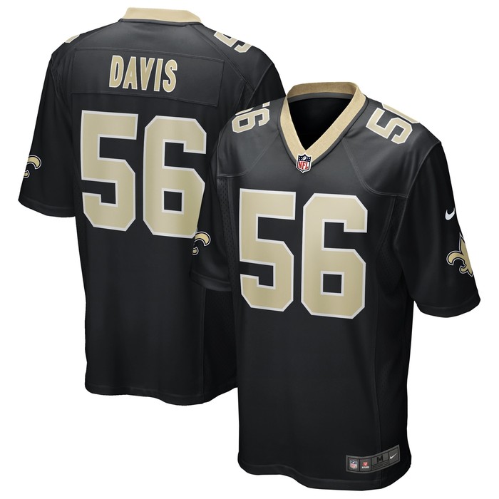 Demario Davis New Orleans Saints Game Jersey - Black Nfl - Cocomos