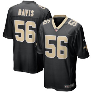 Demario Davis New Orleans Saints Game Player Jersey - Black Nfl