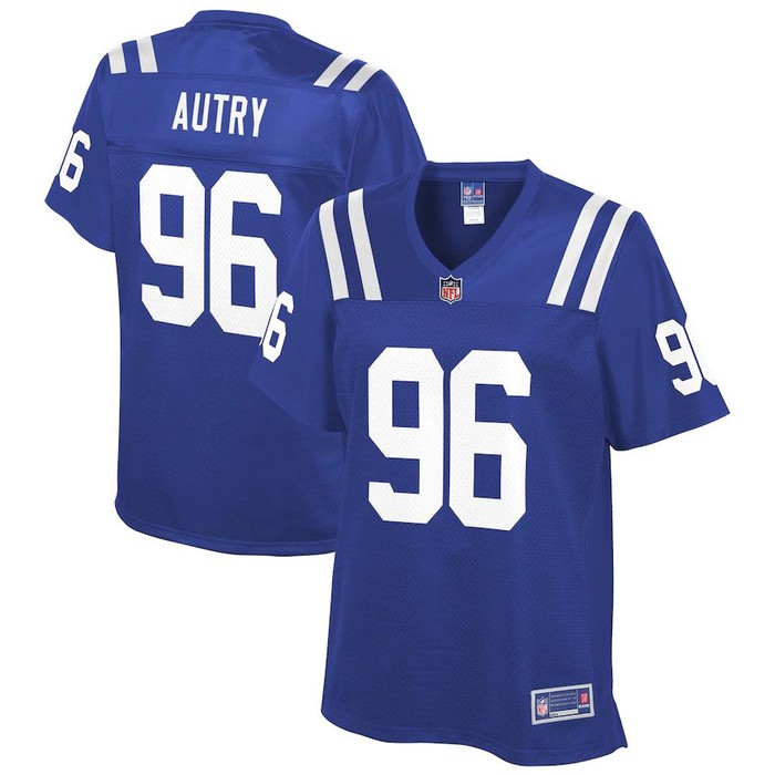 Denico Autry Indianapolis Colts Nfl Pro Line Womens Player Replica Jersey - Royal