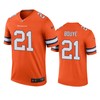 Denver Broncos A.j. Bouye Orange Color Rush Legend Jersey