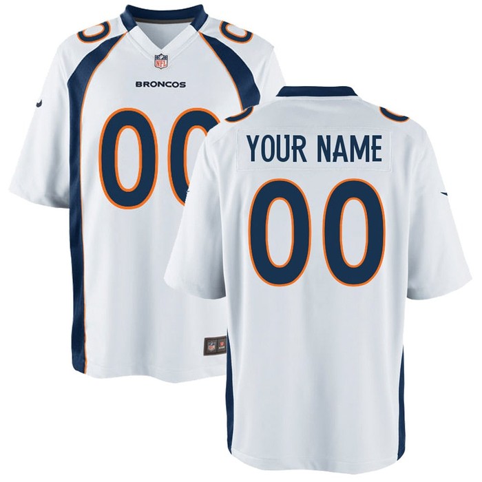 Denver Broncos Custom Game Jersey Custom Jerseys Nfl