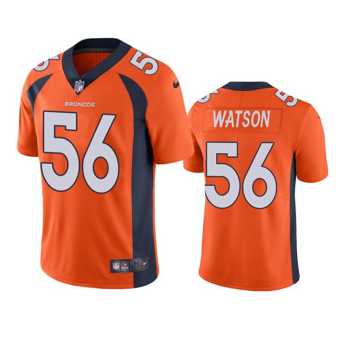 Denver Broncos Dekoda Watson Orange Vapor Untouchable Limited Jersey