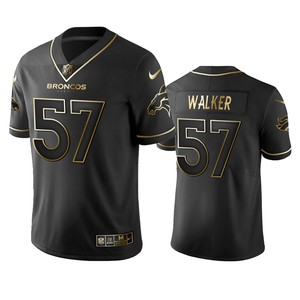 Denver Broncos Demarcus Walker Black Golden Edition 2019 Vapor Untouchable Limited Jersey - Mens