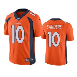 Denver Broncos Emmanuel Sanders Orange 100th Season Vapor Limited Jersey