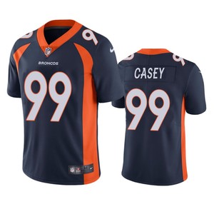 Denver Broncos Jurrell Casey Navy Vapor Untouchable Limited Jersey