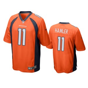 Denver Broncos K.j. Hamler Orange 2020 Nfl Draft Game Jersey