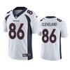Denver Broncos Tyrie Cleveland White Vapor Untouchable Limited Jersey