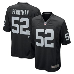 Denzel Perryman Las Vegas Raiders Game Jersey - Black Nfl