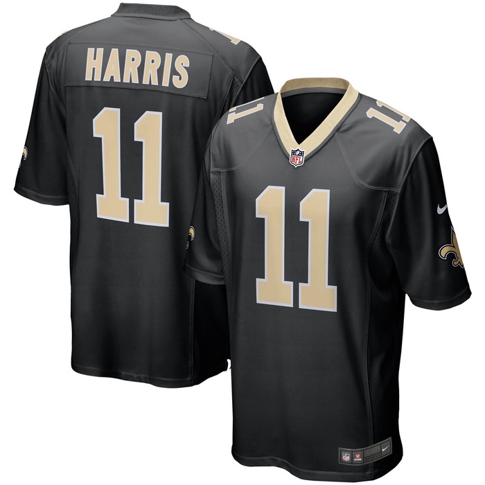 Deonte Harris New Orleans Saints Game Player Jersey - Black Nfl