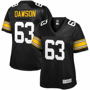 Dermontti Dawson Pittsburgh Steelers Nfl Pro Line Womens Retired Player Jersey - Black