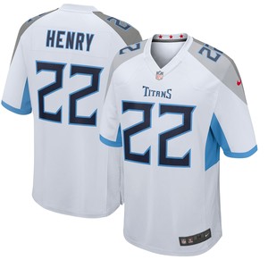 Derrick Henry Tennessee Titans Game Jersey White Nfl