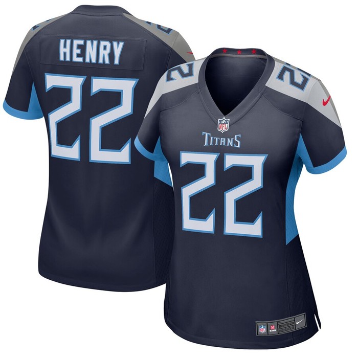 Derrick Henry Tennessee Titans Nike Womens Player Game Jersey - Navy