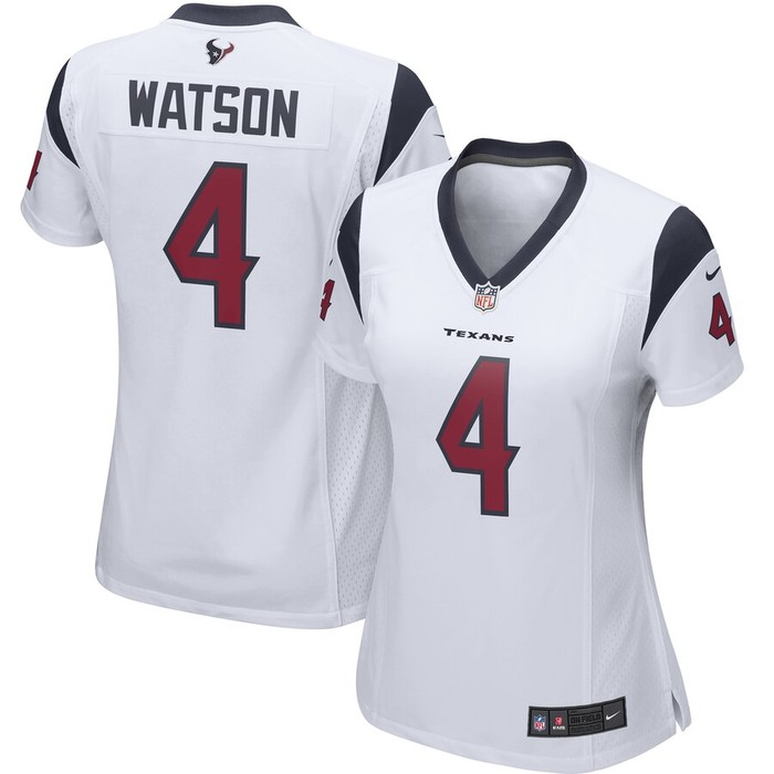 Deshaun Watson Houston Texans Nike Womens Player Game Jersey - White