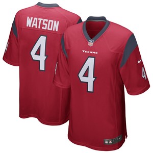 Deshaun Watson Houston Texans Nike Youth Game Jersey - Red