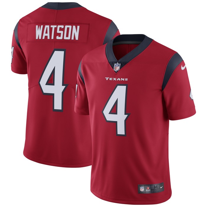 Deshaun Watson Houston Texans Vapor Untouchable Limited Jersey Red Nfl