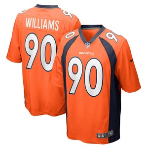 Deshawn Williams Denver Broncos Game Jersey - Orange Nfl - Cocomos