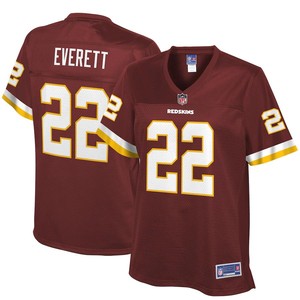 Deshazor Everett Washington Redskins Nfl Pro Line Womens Player Jersey - Burgundy