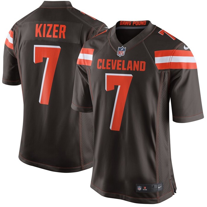 Deshone Kizer Cleveland Browns Nike Game Jersey - Brown