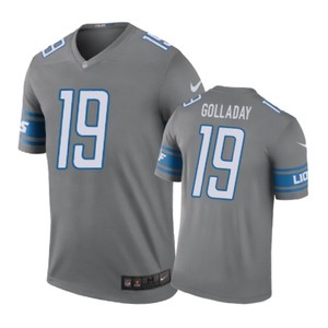 Detroit Lions #19 Kenny Golladay Nike Color Rush Steel Jersey