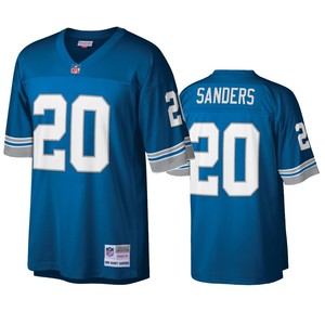 Detroit Lions Barry Sanders Blue Legacy Replica Jersey