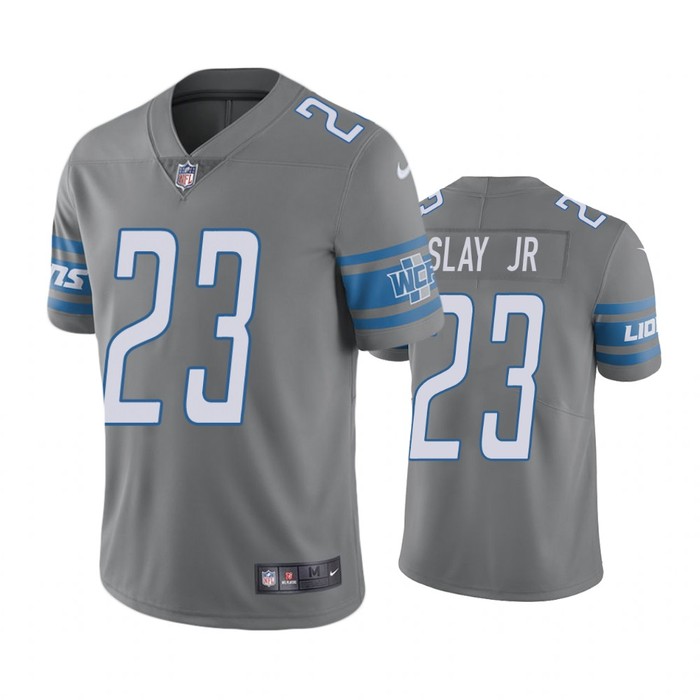 Detroit Lions Darius Slay Steel Nike Color Rush Limited Jersey