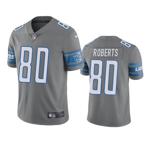 Detroit Lions Michael Roberts Gray Nike Color Rush Limited Jersey