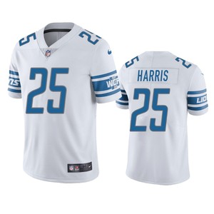 Detroit Lions Will Harris White Vapor Limited Jersey