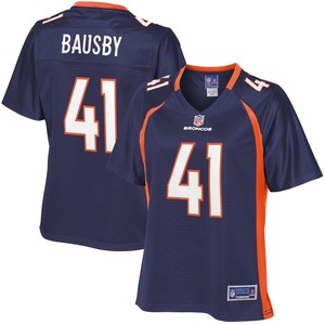 Devante Bausby Denver Broncos Nfl Pro Line Womens Alternate Player Jersey - Navy