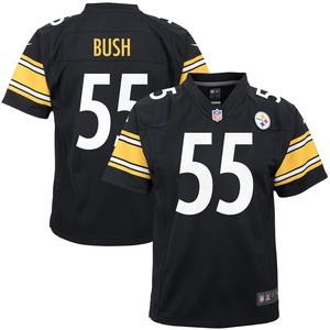 Devin Bush Pittsburgh Steelers Player Game Jersey - Black Nfl - Cocomos