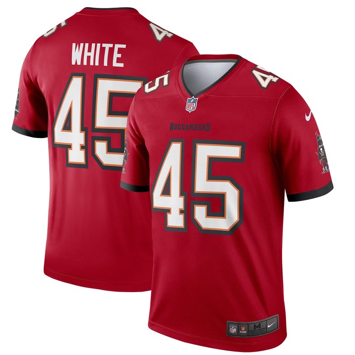 Devin White Tampa Bay Buccaneers Legend Jersey Red Nfl