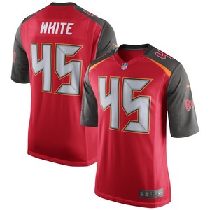 Devin White Tampa Bay Buccaneers Nike 2019 Nfl Draft First Round Pick Game Jersey - Red