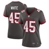 Devin White Tampa Bay Buccaneers Womens Game Jersey - Pewter Nfl