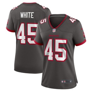 Devin White Tampa Bay Buccaneers Womens Game Jersey - Pewter Nfl