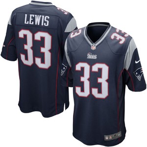 Dion Lewis New England Patriots Nike Game Jersey - Navy