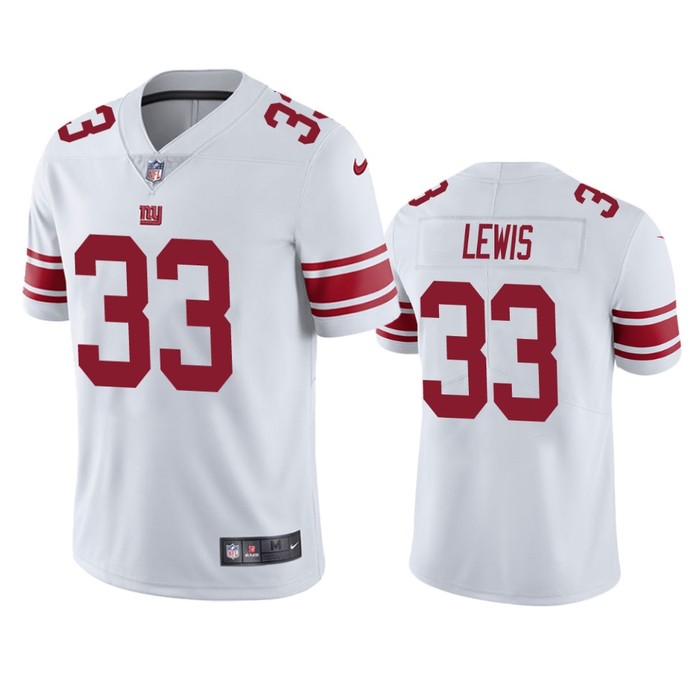 Dion Lewis New York Giants White Vapor Limited Jersey