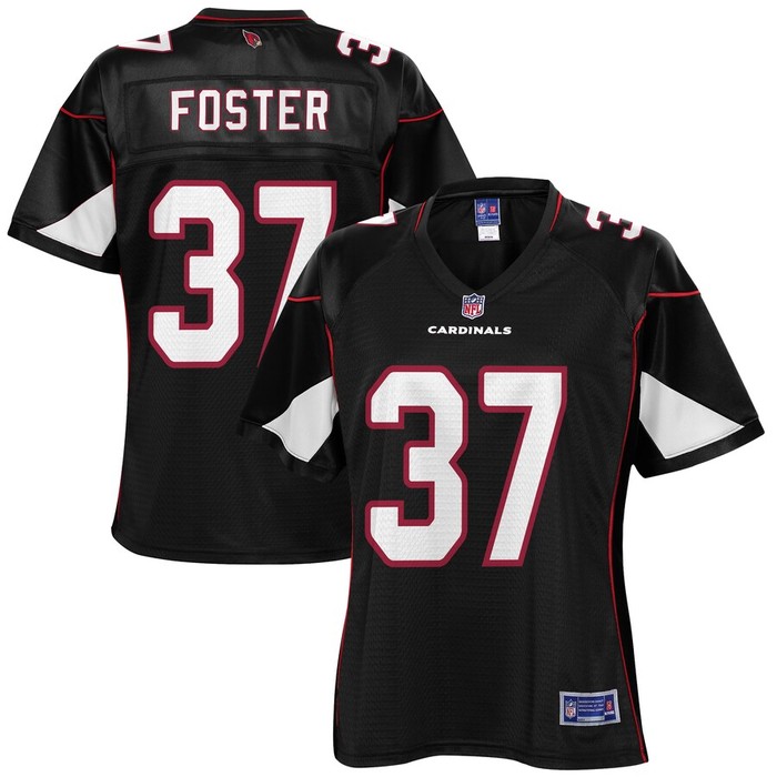 D.j. Foster Arizona Cardinals Nfl Pro Line Womens Alternate Player Jersey - Black