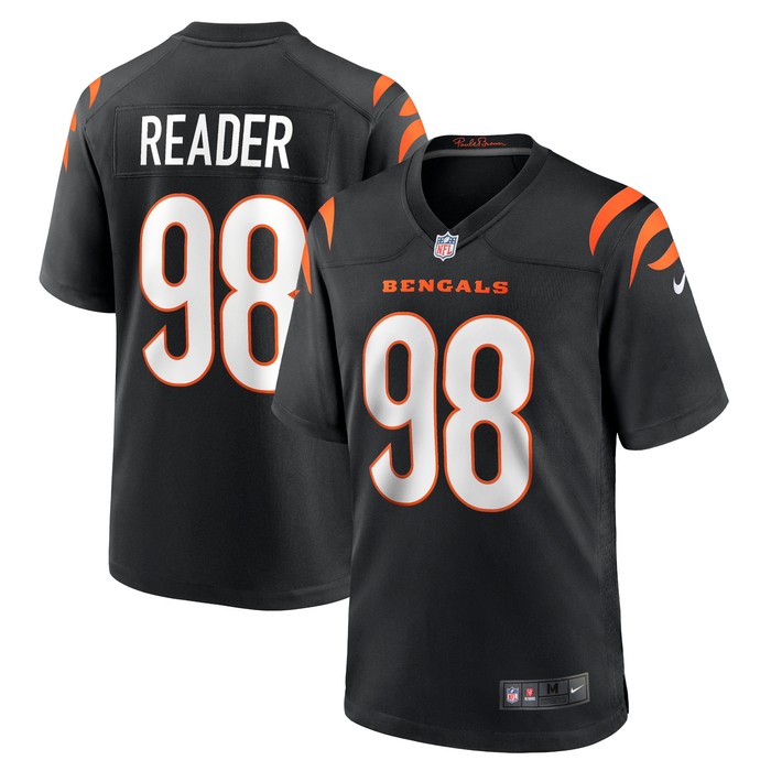 D.j. Reader Cincinnati Bengals Game Jersey - Black Nfl