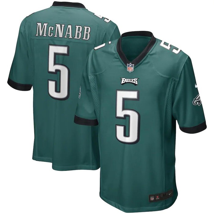 Donovan Mcnabb Philadelphia Eagles Nike Game Retired Player Jersey - Midnight Green