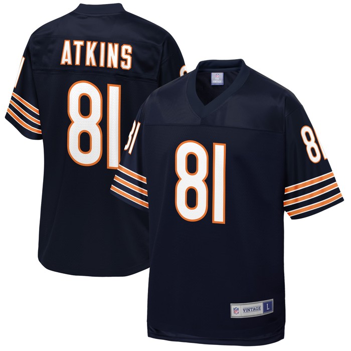 Doug Atkins Chicago Bears Nfl Pro Line Replica Retired Player Jersey - Navy Nfl