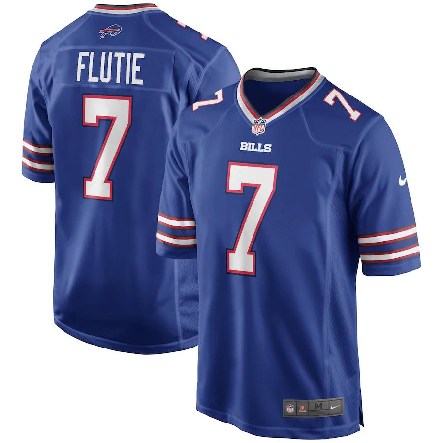 Doug Flutie Buffalo Bills Nike Game Retired Player Jersey - Royal - Cocomos