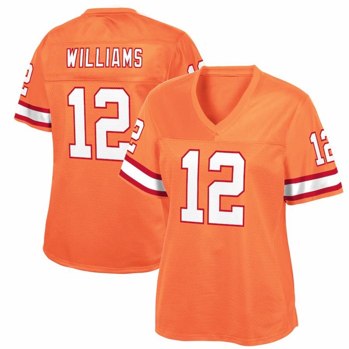 Doug Williams Tampa Bay Buccaneers Nfl Pro Line Womens Retired Player Jersey - Orange