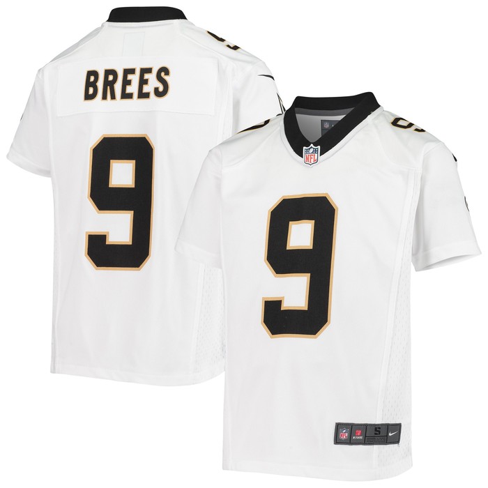 Drew Brees New Orleans Saints Game Jersey White Nfl