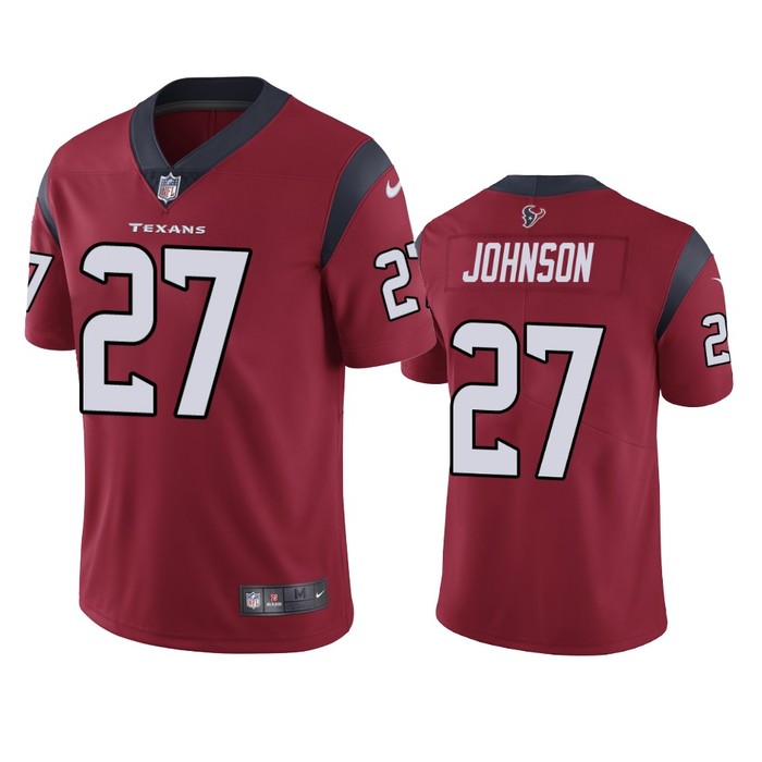 Duke Johnson Houston Texans Red Vapor Limited Jersey