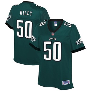 Duke Riley Philadelphia Eagles Nfl Pro Line Womens Player Jersey - Midnight Green