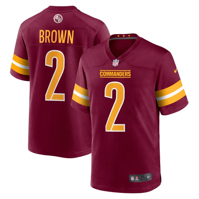 Dyami Brown Washington Commanders Game Jersey - Burgundy Nfl