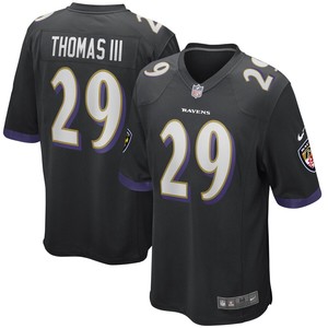 Earl Thomas Baltimore Ravens Nike Youth Game Jersey - Black - Cocomos