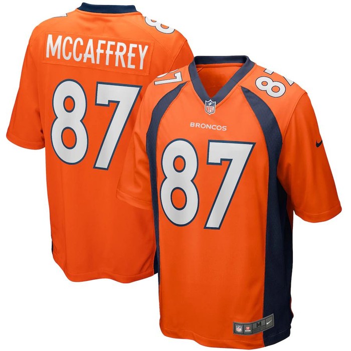 Ed Mccaffrey Denver Broncos Nike Game Retired Player Jersey - Orange