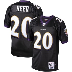 Ed Reed Baltimore Ravens Mitchell & Ness 2004 Authentic Throwback Retired Player Jersey - Black Nfl