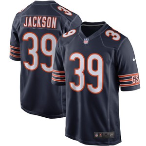 Eddie Jackson Chicago Bears Nike Player Game Jersey - Navy